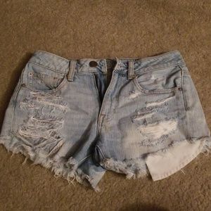 jean shorts
